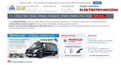 Desktop Screenshot of karoelektro.com.pl