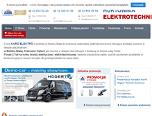 Tablet Screenshot of karoelektro.com.pl